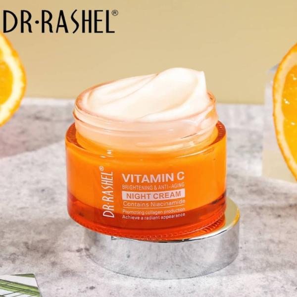 Dr.Rashel Vitamin C Brightening & Anti-aging Night Cream - 50g DR.RASHEL