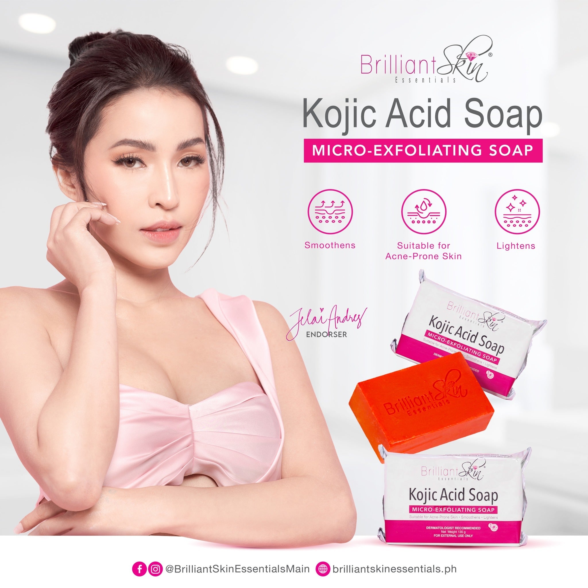 Brilliant Skin Kojic Acid Soap - 135g Brilliant Skin