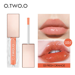 O.TWO.O Clear Crystal Berry Lip Gloss 03 (FRESH ORANGE) O.TWO.O