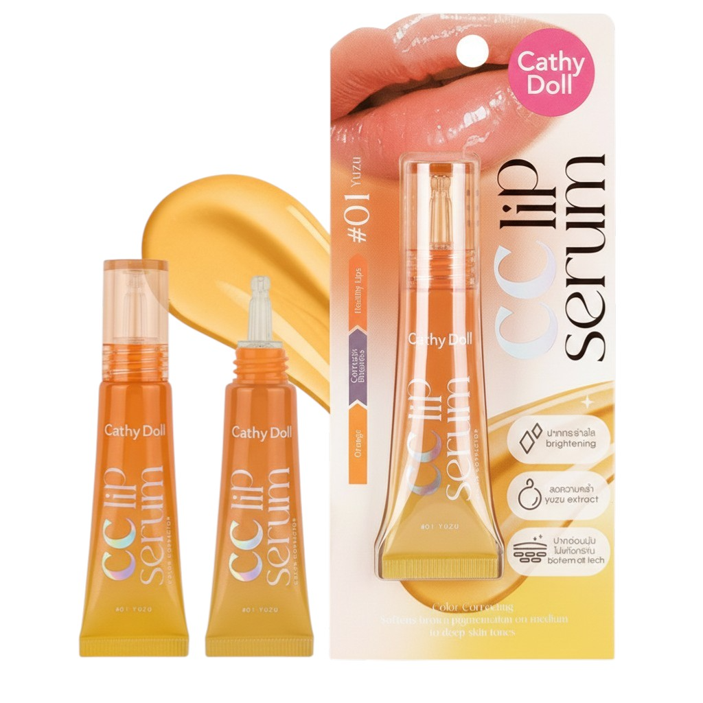 Cathy Doll Cc Lip Serum 01 Yuzu Glo Arabia