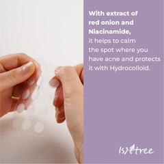 ISNTREE Onion Newpair Pimple Patch Skin Fit (15 Patches) Invisible matte patch | Blemish Care | Spot Care | Ultra-thin tapered edge ISNTREE