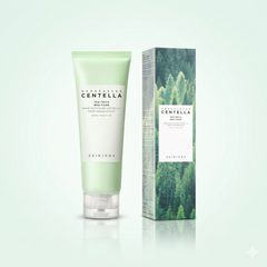 Skin1004 Madagascar Centella Tea Trica Bha Foam 125 Ml - Acne Care Exfoliating Cleanser For Oily And Sensitive Skin SKIN1004