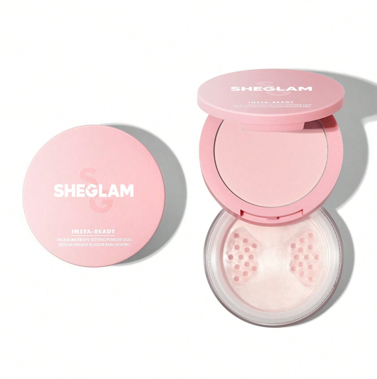 SHEGLAM Insta-Ready Face & Under Eye Setting Powder Bubble Gum Sheglam