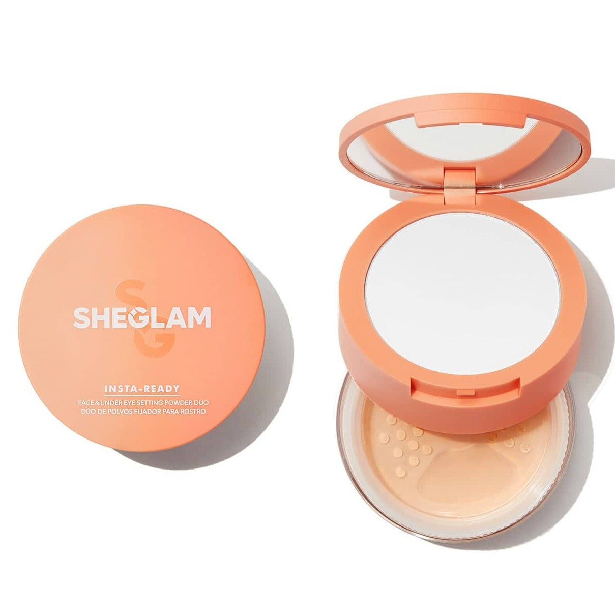 SHEGLAM Insta-Ready Face & Under Eye Setting Powder Natural Linen Sheglam