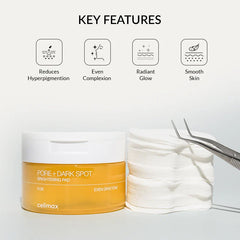 Celimax Pore + Dark Spot Brightening Pad (40 Pads) celimax