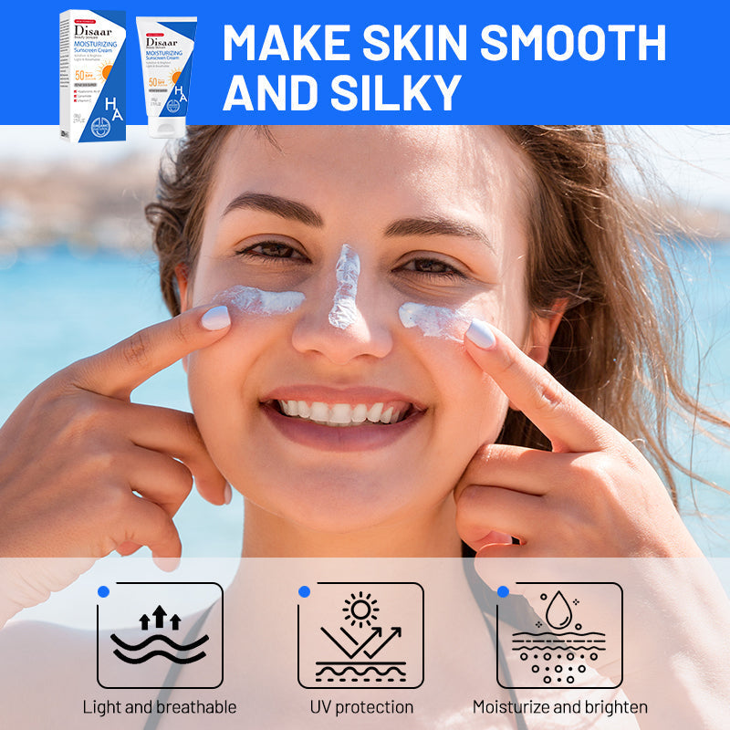 Disaar HA Moisturizing Sunscreen Cream - 80g Disaar