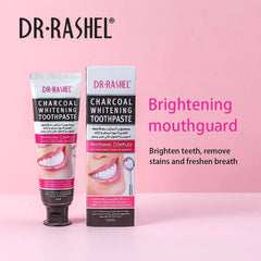 Dr.Rashel Charcoal Whitening Toothpaste - Whitening Complex - 100ml DR.RASHEL