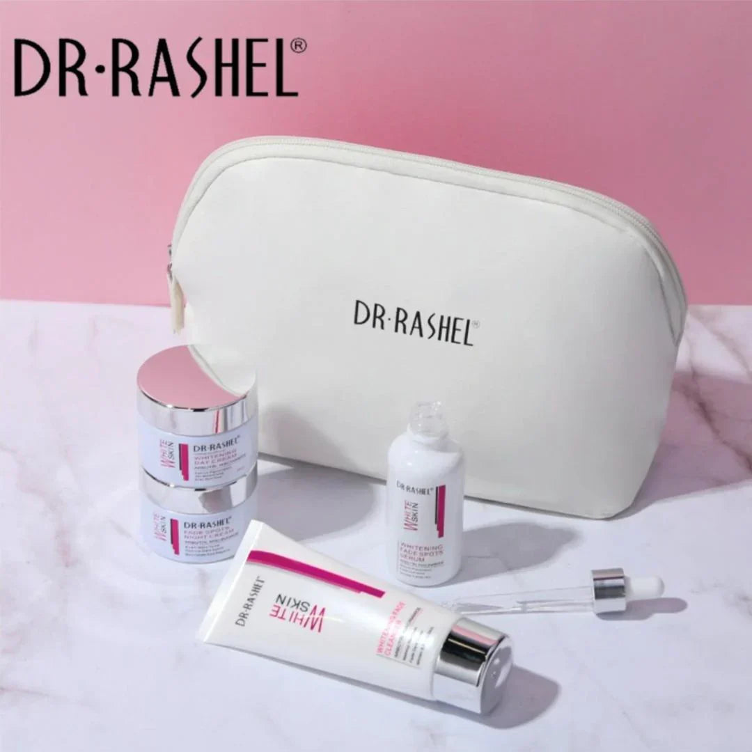 Dr.Rashel White Skin Whitening Fade Spots Skin Care Set - 4Pcs Dr. Rashel