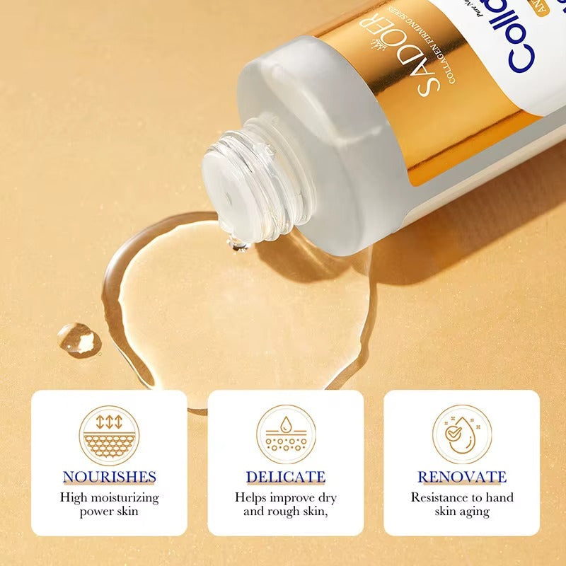 SADOER COLLAGEN ANTI-AGING FACE TONER MOISTURIZING BRIGHTENING HYDRATING SKIN CARE TONER - 120ML Sadoer