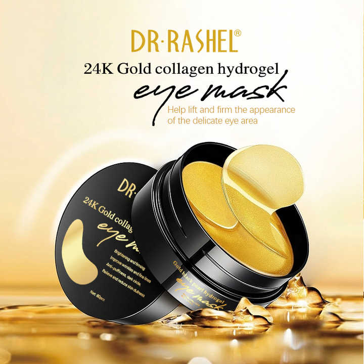 Dr.Rashel 24k Gold Collagen Hydrogel Eye Mask - 60g DR.RASHEL