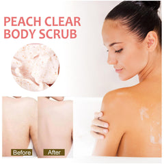 Love Jojo Peach Clear Body Scrub Moisturizing Nourishing - 200g Love Jojo