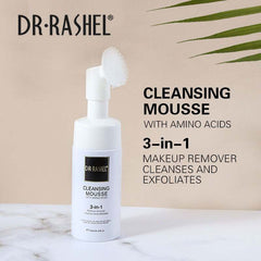 Dr.Rashel Cleansing Mousse With Amino Acids 3 In 1 - 125ml Dr. Rashel