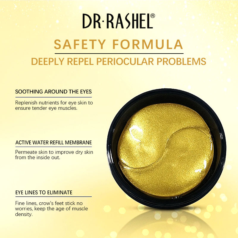Dr.Rashel 24k Gold Collagen Hydrogel Eye Mask - 60g DR.RASHEL