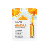 Sadoer Ampoule Serum Facial Mask Sheet – 3 Pack Set (Skin Brightening & Hydration) Sadoer