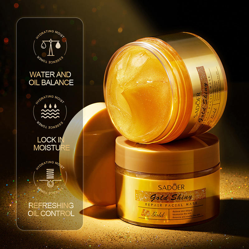 Sadoer Gold Shiny Repair Facial Mask - 120g Sadoer