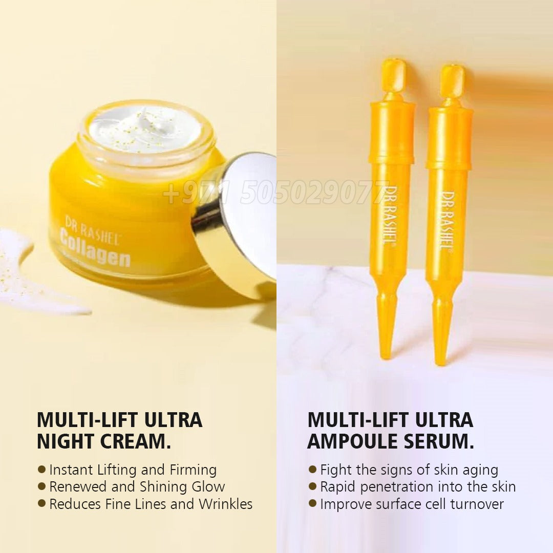 Dr. Rashel Collagen Multi-Lift Ultra Skin Care 9 Piece Set Dr. Rashel