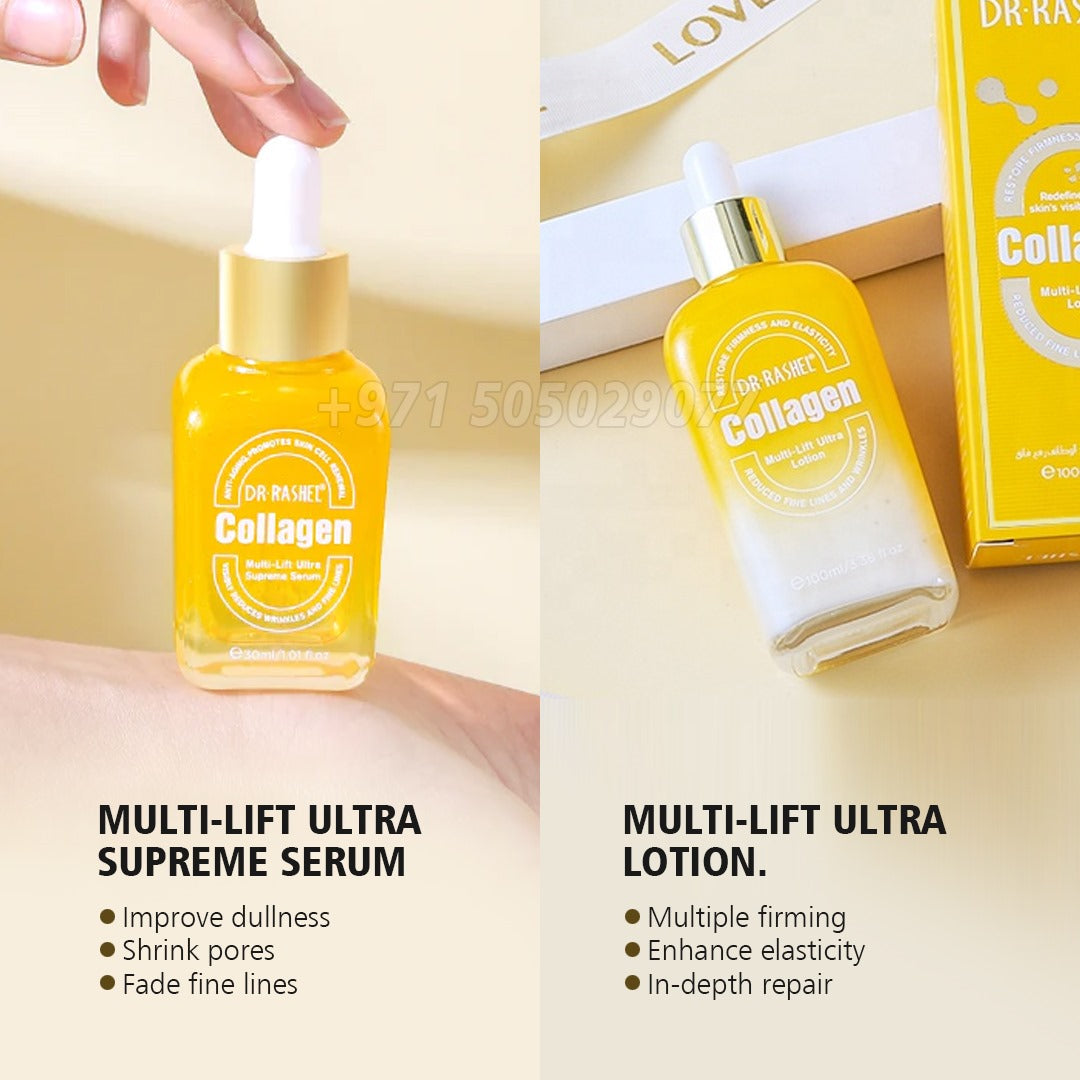 Dr. Rashel Collagen Multi-Lift Ultra Skin Care 9 Piece Set Dr. Rashel