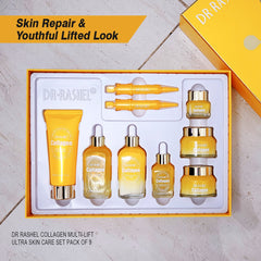 Dr. Rashel Collagen Multi-Lift Ultra Skin Care 9 Piece Set Dr. Rashel