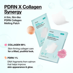 ANUA PDRN Special Collagen Care – Melting Patch for Glass Skin (4 Sheets) Anua