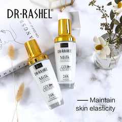 Dr.Rashel Milk With Real Gold Atoms & Collagen _ Facial Milk Cleaner & Whitening - 100ml Dr. Rashel