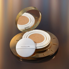 Focallure Poreless Matte Air Cushion Foundation Full Coverage Oil Control Lightweight Long Lasting Base Makeup Focallure