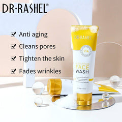 Dr.Rashel 24k Gold Anti Aging Face Wash - 100g DR.RASHEL