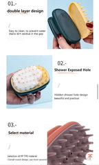 Huaxiaomei Fashion Combs - Shampoo Hair Brush - Assorted Color Huaxiaomei