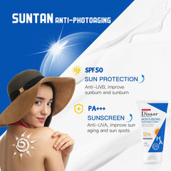 Disaar HA Moisturizing Sunscreen Cream - 80g Disaar