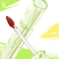 Focallure Color Lasting Lip Tint L14 Waterproof Long Wear Stain Lightweight Natural Glossy Lip Color Hydrating Tint Focallure