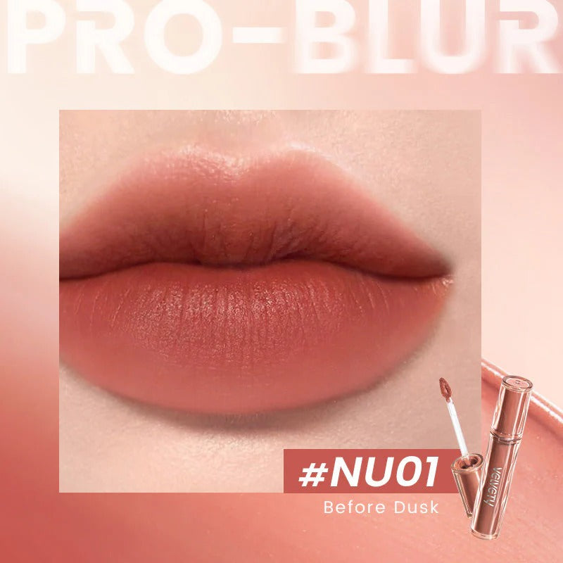 Focallure Airy Velvet Lipcream L15 Long Lasting Matte Liquid Lipstick Soft Smooth Lightweight Lip Color Non Drying Hydrating Velvet Finish #NU01 Before Dusk Focallure