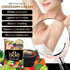 888 Total White Underarm Cream - 35g 888