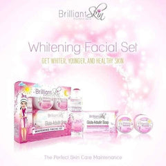 Brilliant Skin Essentials Whitening Facial Set - 4 in 1 Brilliant