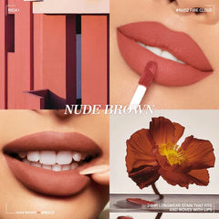O.TWO.O New Waterproof Matte Long-wearing Lip Mud Highpigment Lip Gloss O.TWO.O