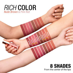 O.TWO.O New Waterproof Matte Long-wearing Lip Mud Highpigment Lip Gloss O.TWO.O