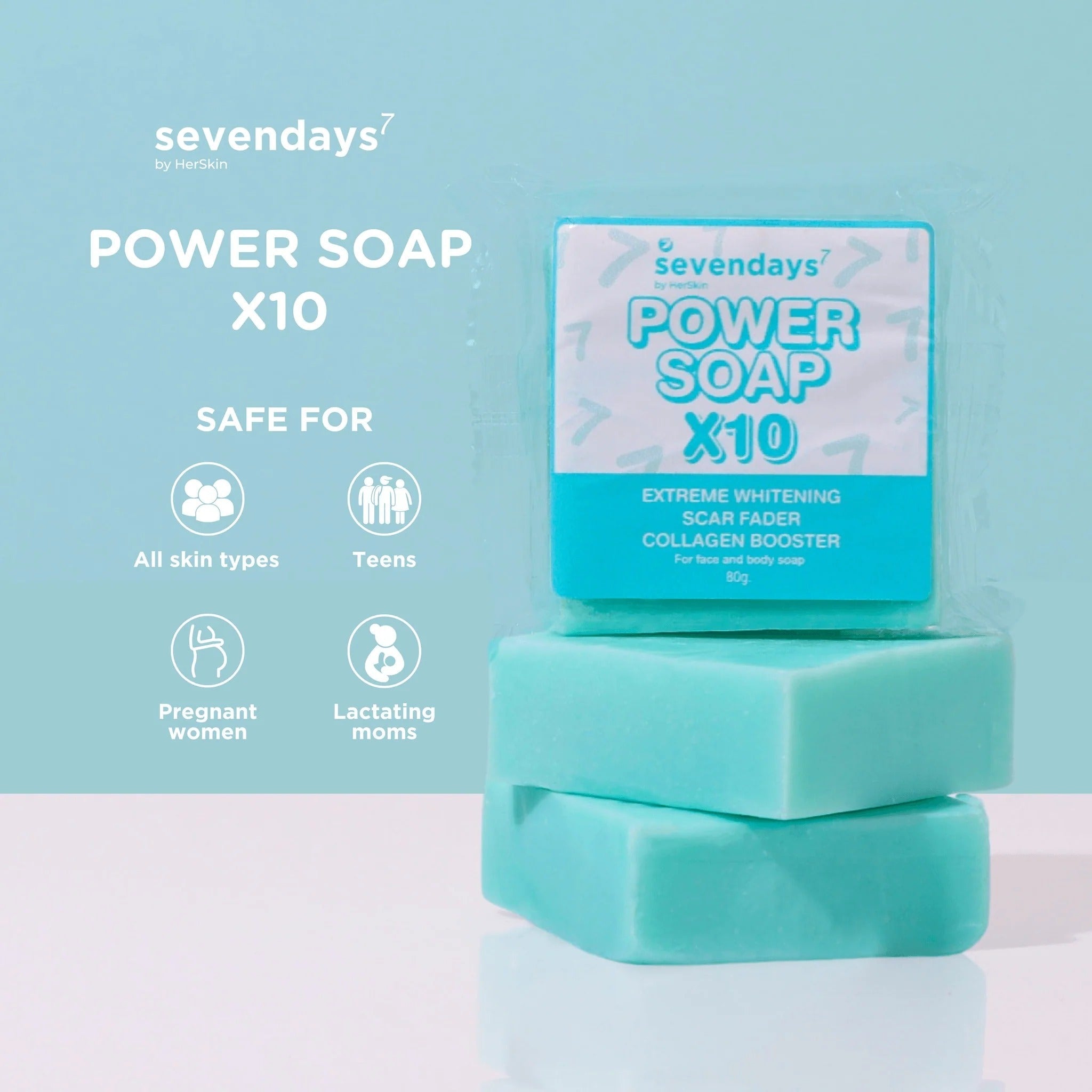 Sevendays Power Soap - 80g HerSkin