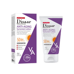 Disaar VA Anti-Aging Sunscreen Lotion - 80g Disaar