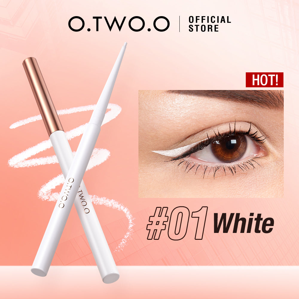 O.TWO.O Ultra-Fine Eyeliner Gel Pen - 12g #01-WHITE O.TWO.O