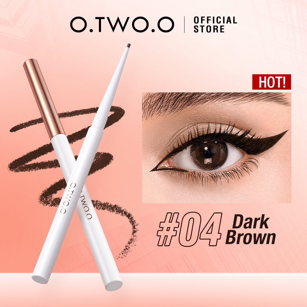 O.TWO.O Ultra-Fine Eyeliner Gel Pen - 12g #04-DARK BROWN O.TWO.O
