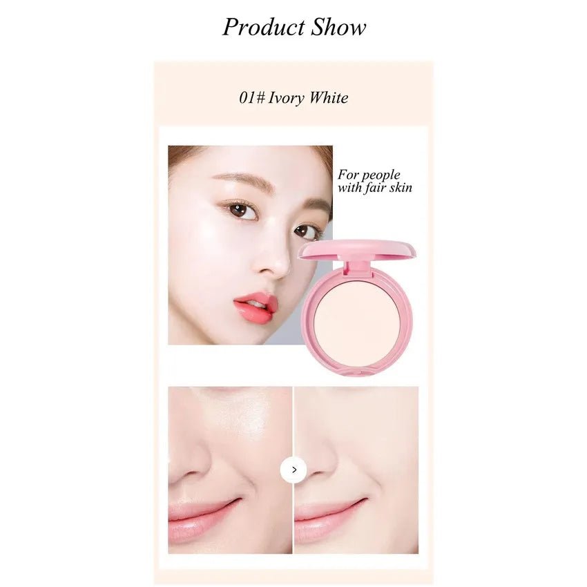Lameila Pressed Powder- Times of Frozen Sense 9.5g #01 IVORY Lameila