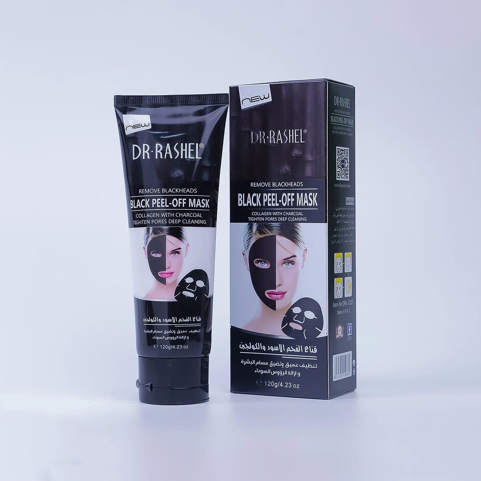Dr.Rashel Black Peel-off Mask New - 120g DR.RASHEL