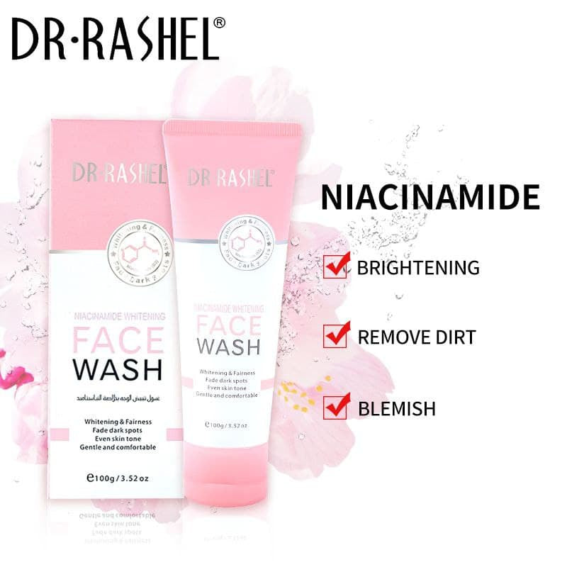 Dr.Rashel Niacinamide Whitening Face Wash - 100g Niacinamide