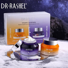 Dr.Rashel Vitamin C Day Cream & Retinol Night Cream - 2x50g DR.RASHEL