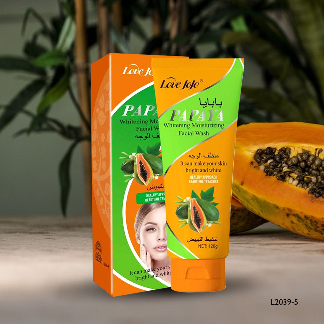 Love Jojo Papaya Whitening Moisturizing Facial Wash - 120g Love Jojo