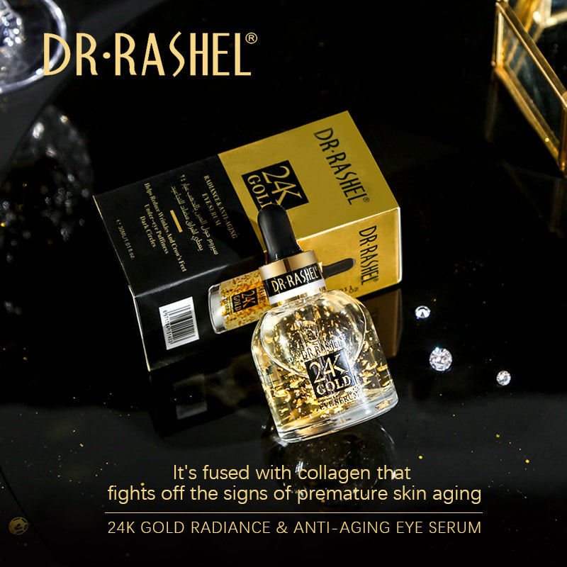 Dr.Rashel 24k Gold Radiance & Anti-aging Eye Serum - 30ml DR.RASHEL