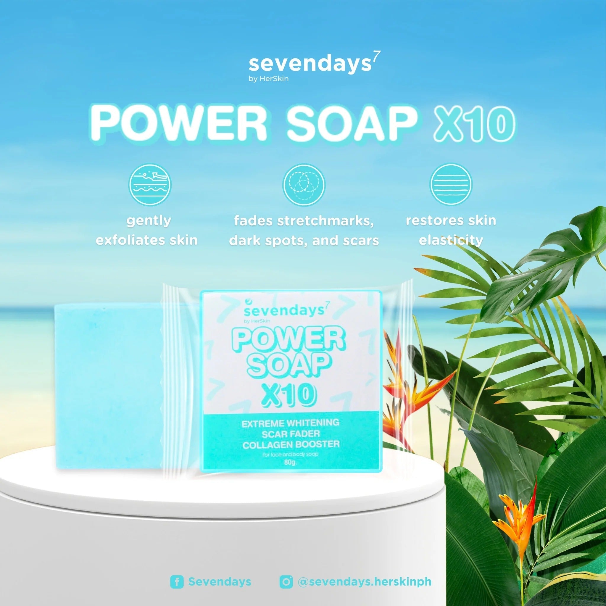 Sevendays Power Soap - 80g HerSkin