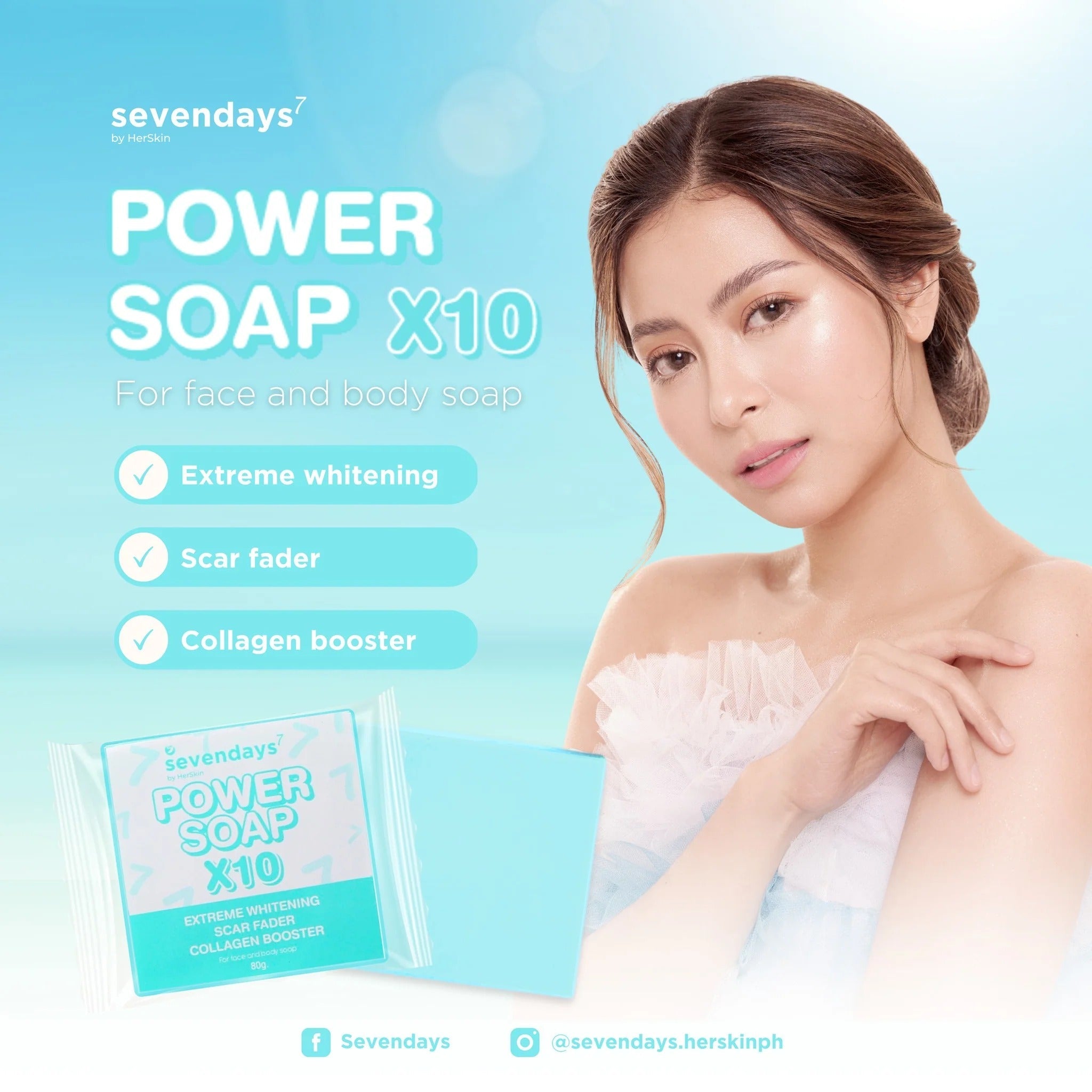 Sevendays Power Soap - 80g HerSkin