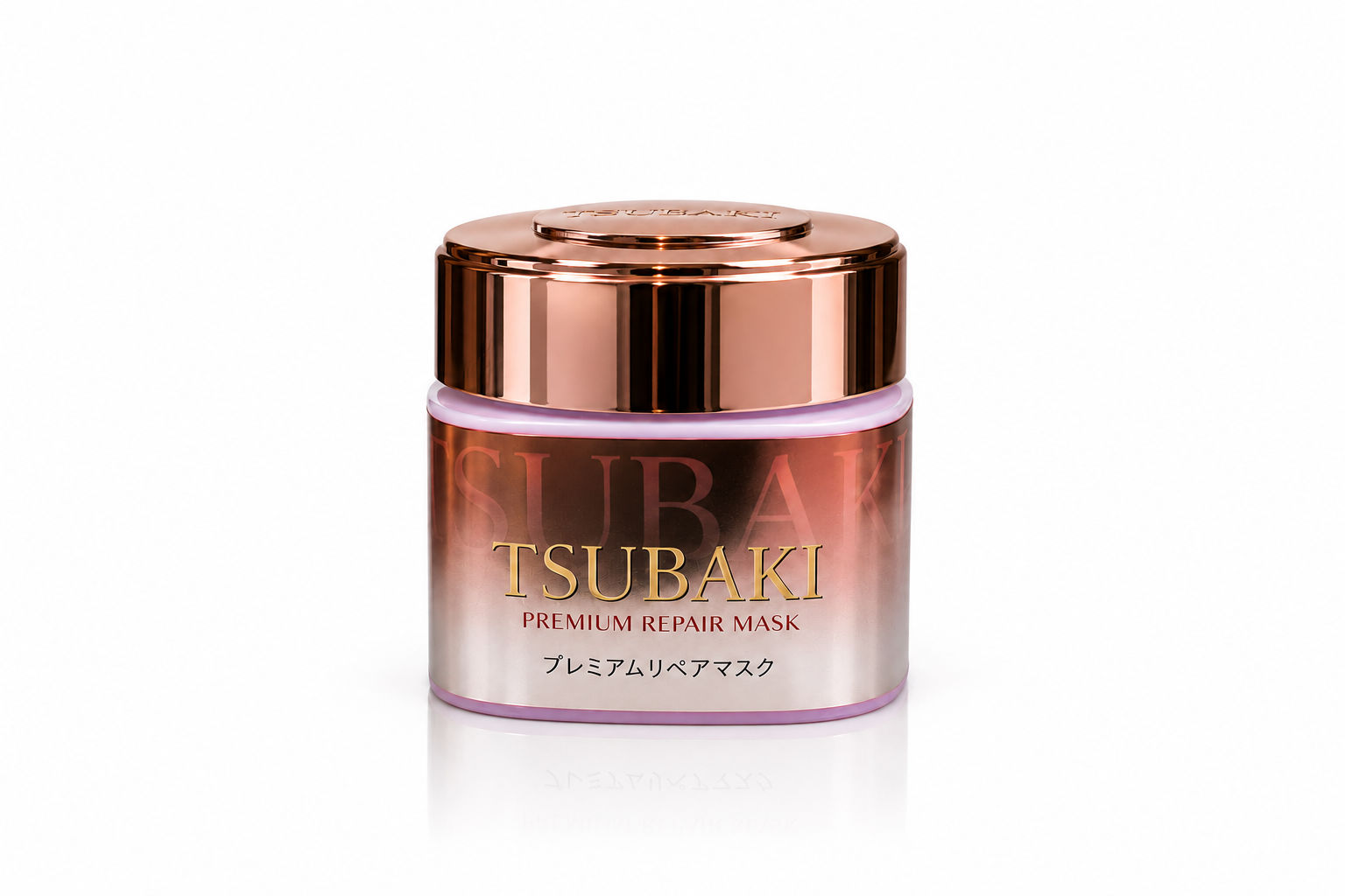 TSUBAKI PREMIUM REPAIR MASK (PINK) 180G - Intensive Japanese Hair Repair Mask for Damaged, Dry and Frizzy Hair Tsubaki