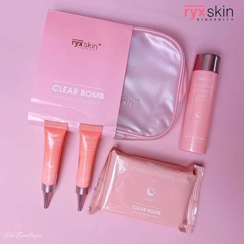 Ryxskin Clear Bomb Advanced Exfoliating Kit - 4 in 1 Ryx skin