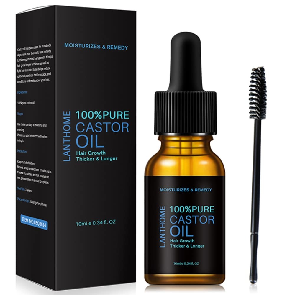Lanthome 100% Pure Castor Oil - 10ml LANTHOME
