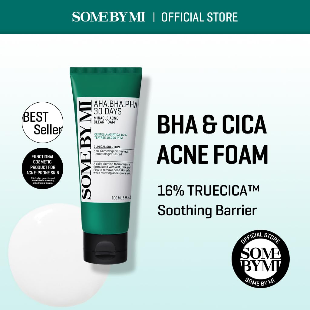 Some By Mi AHA.BHA.PHA 30 Days Miracle Acne Clear Foam - 100ml SOME BY MI